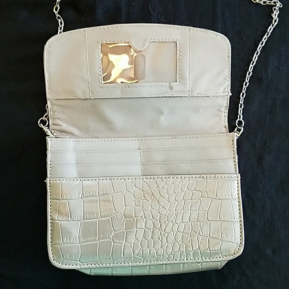 Silver evening bag purse - Picture 3 of 7